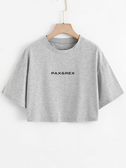 PAX&REX Crop T-Shirt
